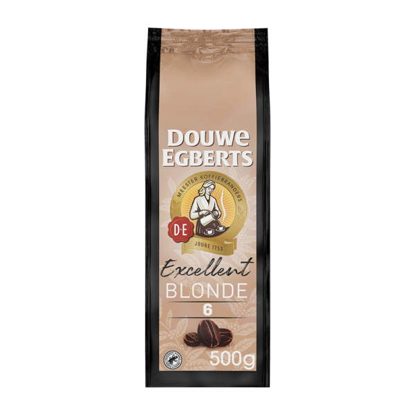 Douwe Egberts Excellent Blonde - Koffiebonen 500 GR