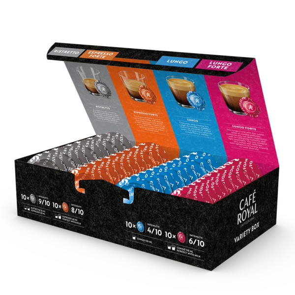 Café Royal Variety Box - 40 Professional Office Pads