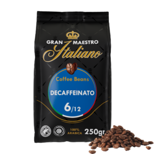 Gran Maestro Italiano - koffiebonen - Decaffeinato (250 gram)