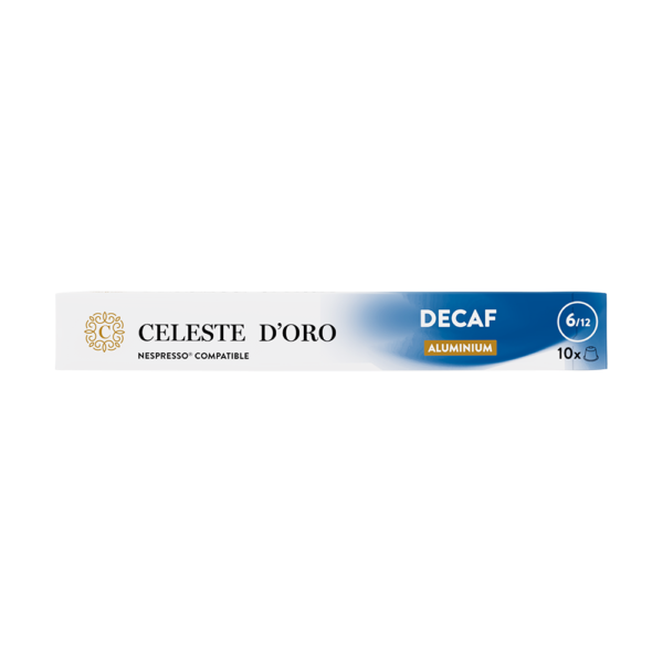 Celeste d&apos;Oro Finest Decaf - 10 koffiecapsules