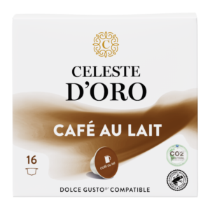 Celeste d&apos;Oro Finest Café au Lait - 16 capsules