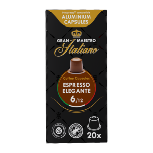 Gran Maestro Italiano Espresso Elegante - 20 koffiecapsules