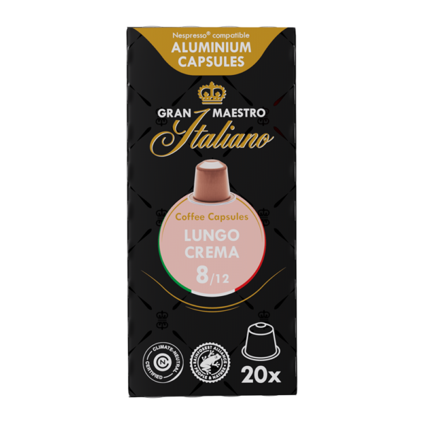 Gran Maestro Italiano Lungo Crema - 20 koffiecapsules