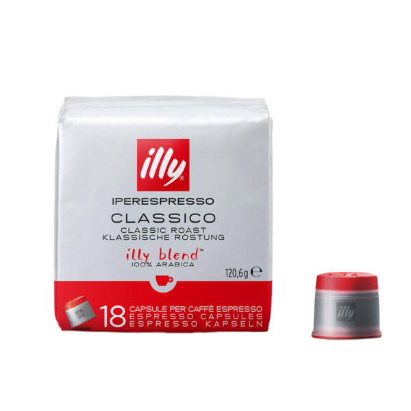 illy Classico (Normale Branding) - 18 Iperespresso-capsules