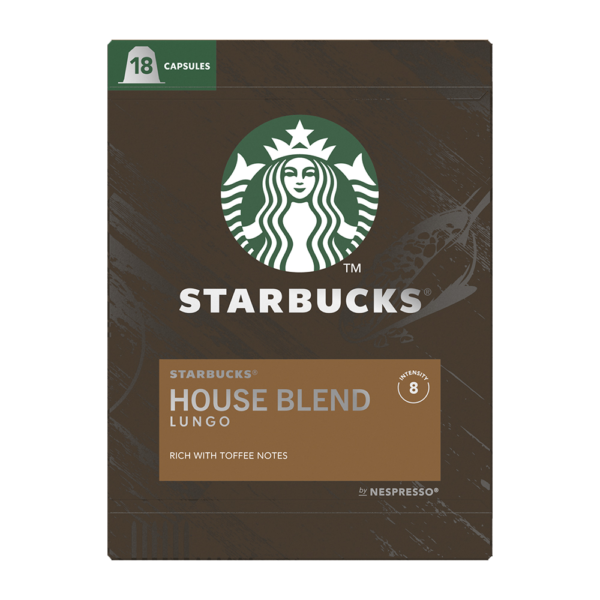Starbucks House Blend Lungo - 18 koffiecapsules