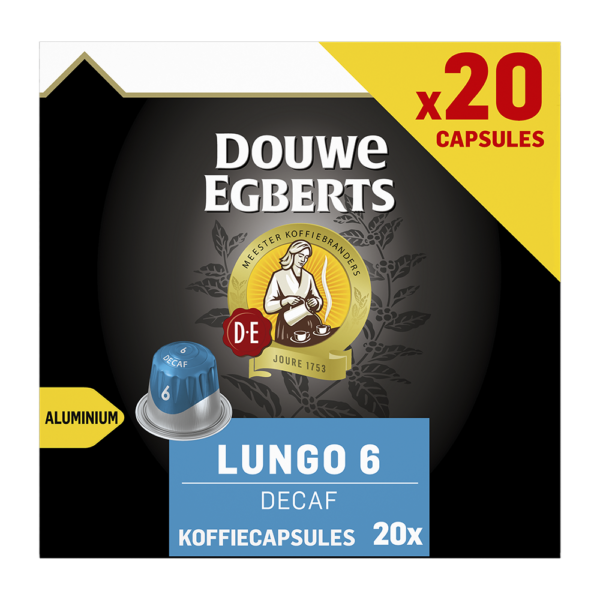 Douwe Egberts Lungo Decaf - 20 koffiecapsules