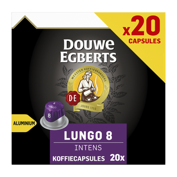 Douwe Egberts Lungo Intens - 20 koffiecapsules