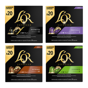 Proeverspakket - L&apos;OR - 80 koffiekapsules