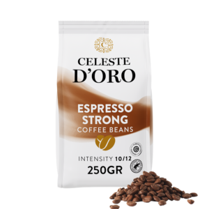 Celeste d&apos;Oro - koffiebonen - Finest Espresso Strong (250 gram)