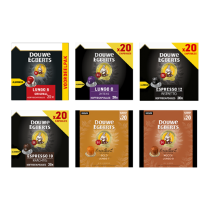 Proeverspakket Douwe Egberts - 120 koffiecapsules