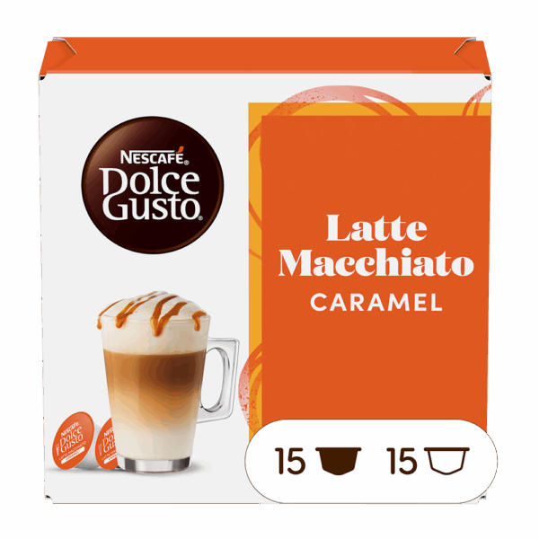 Dolce Gusto Latte Macchiato Caramel - 30 capsules
