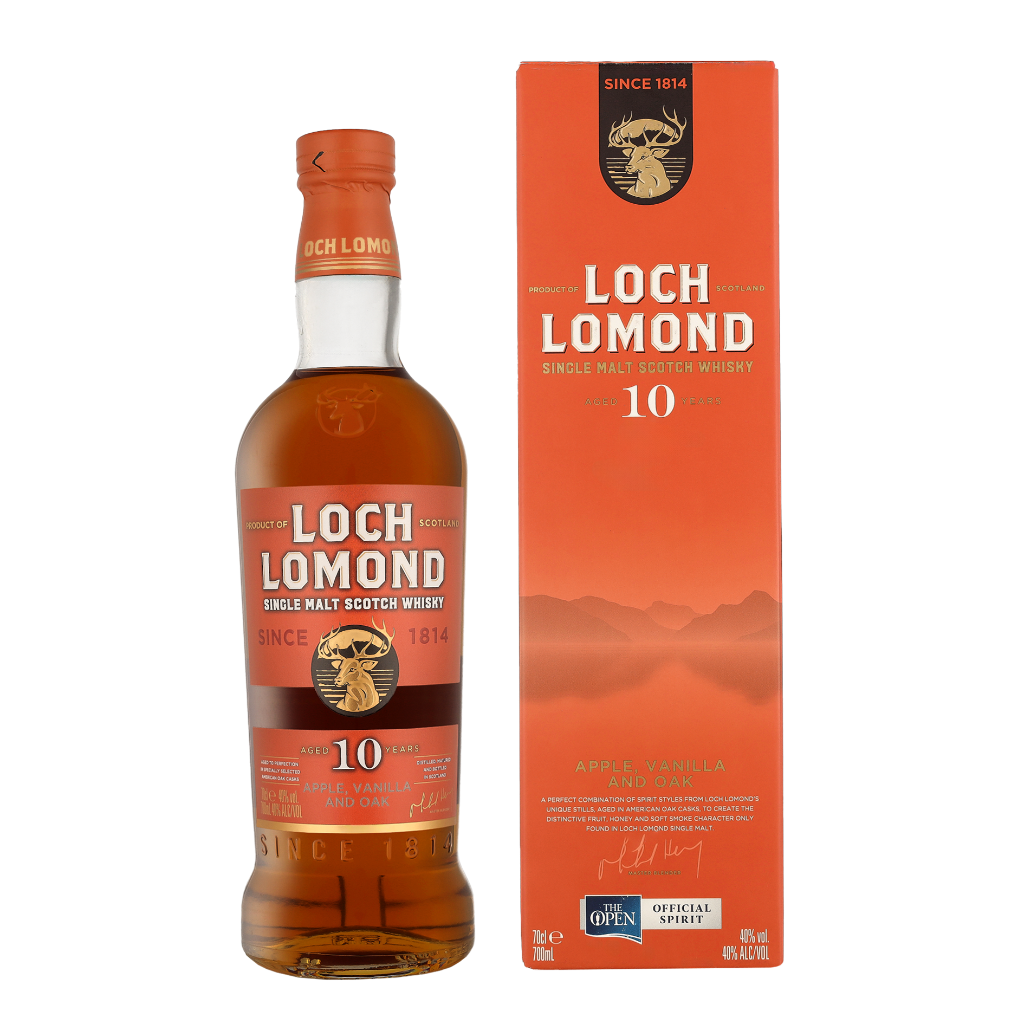 Loch Lomond 10 Years 0.70 liter Whisky + Geschenkverpakking