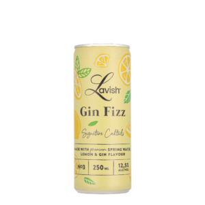Lavish Gin Fizz 25cl Premix