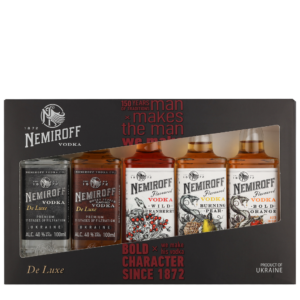 Nemiroff 150 Years Of Tradition Taster Set 5 x 10 cl Wodka