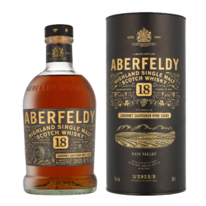 Aberfeldy 18 Years Napa Valley 70cl Whisky + Geschenkverpakking