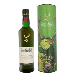 Glenfiddich 12 Years Limited Festive Design 0.70 liter Whisky + Geschenkverpakking