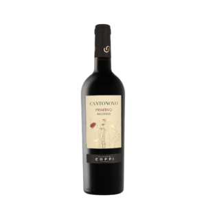 Coppi Cantonovo Primitivo Rosso Bio 2020 0.75 liter Wijn