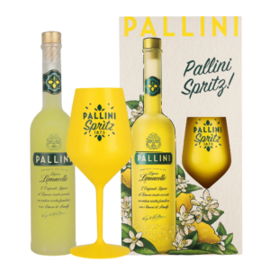 Pallini Limoncello + Signature Cup 0.50 liter Likeur