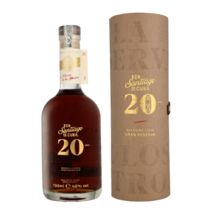 Ron Santiago De Cuba 20 Years 0.70 liter Rum + Geschenkverpakking