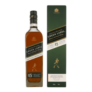 Johnnie Walker 15 Years Green Label 0.70 liter Whisky + Geschenkverpakking