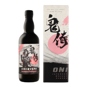Onikishi Sakura 0.70 liter Whisky + Geschenkverpakking