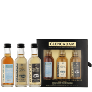 Glencadam Mini Tripack Andalucia 0.15 liter Whisky + Geschenkverpakking